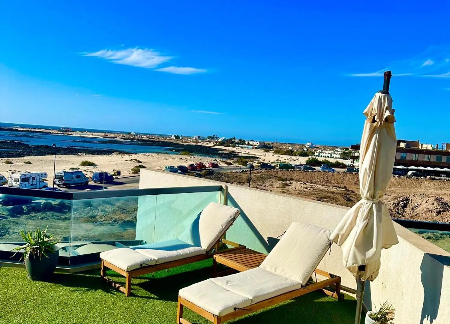 Apartamento Villa Bruno Con Vistas Al Mar, Primera Linea De Playa El Cotillo  Spain