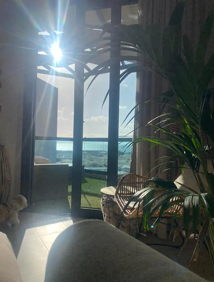 Apartamento Villa Bruno Con Vistas Al Mar, Primera Linea De Playa Cotillo